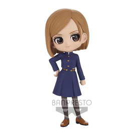 Banpresto - Figura Q Posket Nobara Kugisaki Ver. A de Jujutsu Kaisen, 13 cm, con Base de Exhibición