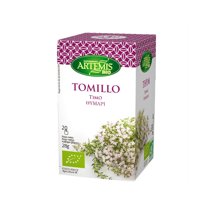 ARTEMIS BIO Infusión de Tomillo BIO 20 Filtros ARTEMIS BIO Infusión de Tomillo BIO 20 Filtros