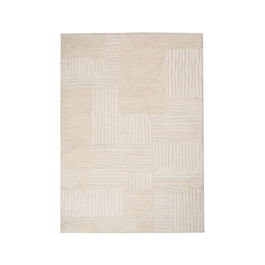 Alfombra Beige 60%Poliéster- 40% Jute 160 X 230 cm