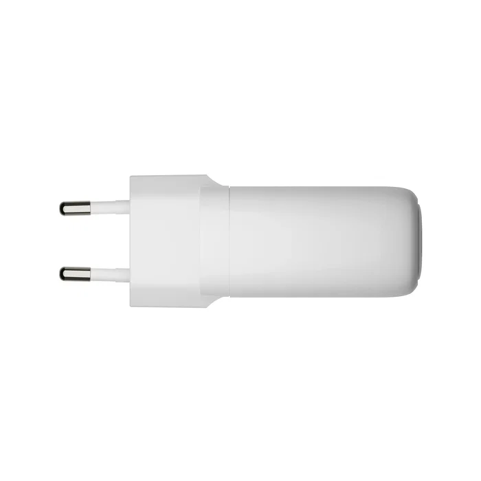 Dbramante1928 Adaptador de Corriente 65W 2 Puertos (USB-C y USB) Blanco CI65EUWH7100 para Europa