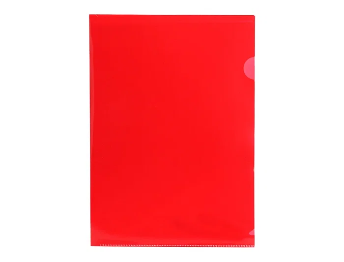 Liderpapel Carpeta Dossier Uñero 44000 Polipropileno DIN A4 Rojo hasta 20 hojas