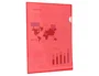 Liderpapel Carpeta Dossier Uñero 44000 Polipropileno DIN A4 Rojo hasta 20 hojas