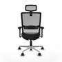 PIQUERAS Y CRESPO Silla de oficina Haches con mecanismo Sincro/Traslack, Morado y Gris