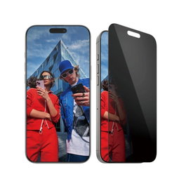 PanzerGlass Protector de pantalla con privacidad para iPhone 16 Pro Max Ultra-Wide-Fit
