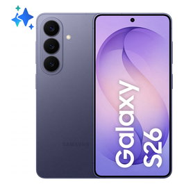 Samsung Galaxy S26 S941 5G Smartphone 12GB RAM 512GB 6.3 pulgadas Dynamic AMOLED 2X 120Hz Triple Camara 50MP IP68 Violeta Cobalt