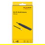 DeLOCK Antena 5G LTE WLAN Omnidireccional SMA 2,5 dBi 0.6-6 GHz Frecuencia Negra Autoadhesiva 3 m de Cable - 1 Pieza