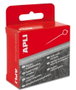 APLI Agujas Portaetiquetas de Metal, Caja de 100 Unidades