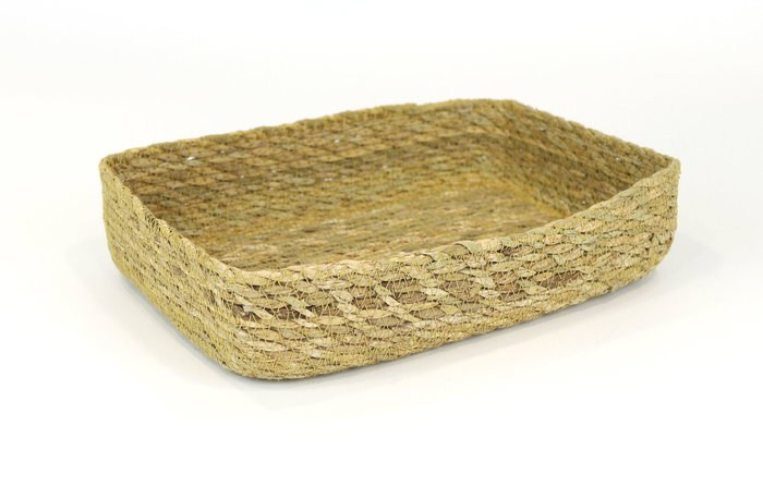 Privilege Cesta de Ordenación Seagrass 24 x 16 x 5 cm (24 Unidades)