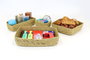 Privilege Cesta de Ordenación Seagrass 24 x 16 x 5 cm (24 Unidades)