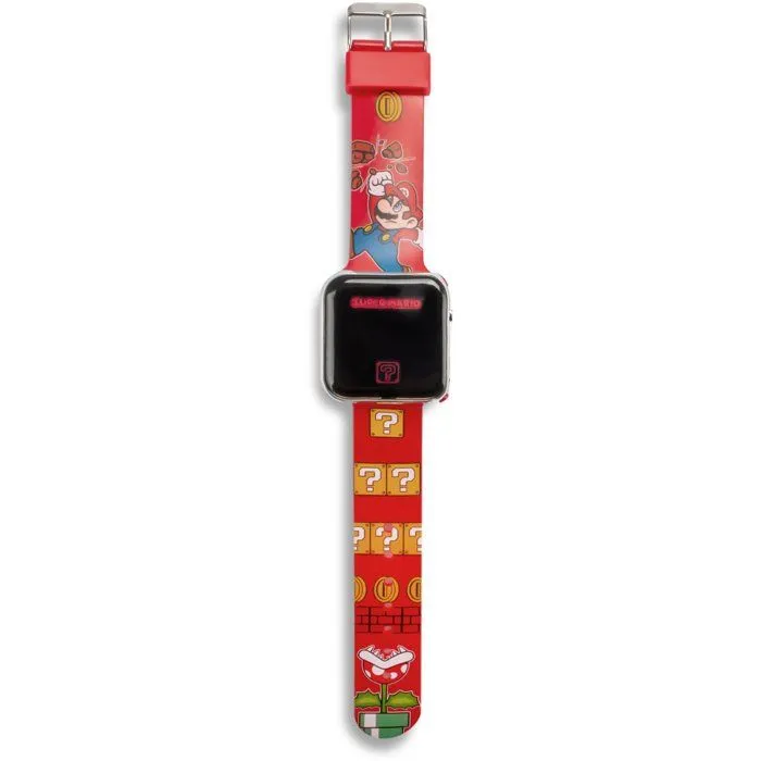KIDS LICENSING Reloj LED Super Mario