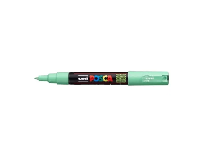Posca Marcador PC-1M Punta Fina 0,7 mm Verde Claro Posca Marcador PC-1M Punta Fina 0,7 mm Verde Claro