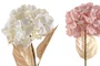 DKD Home Decor Flor Rosa Palo Blanco 20 x 65 x 20 cm (16 Unidades)