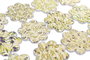 DKD Home Decor Posavasos Olivo de Dolomita y Corcho, 12 Unidades