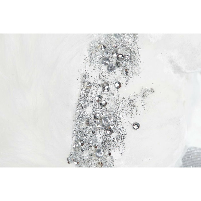 DKD Home Decor Figura de Ardilla en Espuma y Poliéster, Surtido de 2 unidades, Blanco DKD Home Decor Figura de Ardilla en Espuma y Poliéster, Surtido de 2 unidades, Blanco