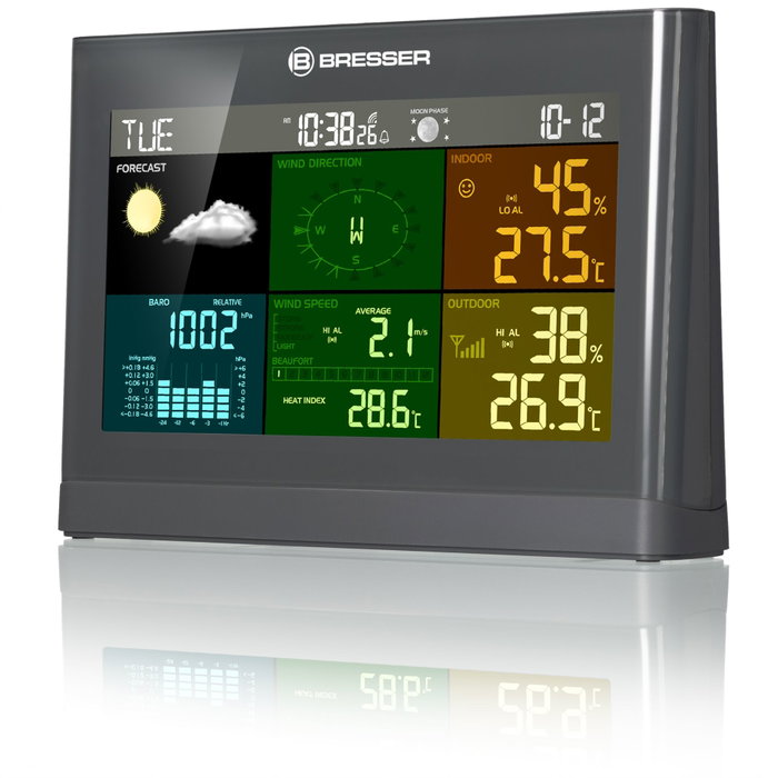 Bresser Wetter Center 5-in-1 Comfort Grey