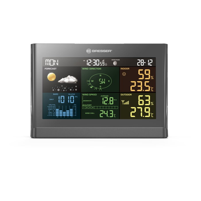 Bresser Wetter Center 5-in-1 Comfort Grey