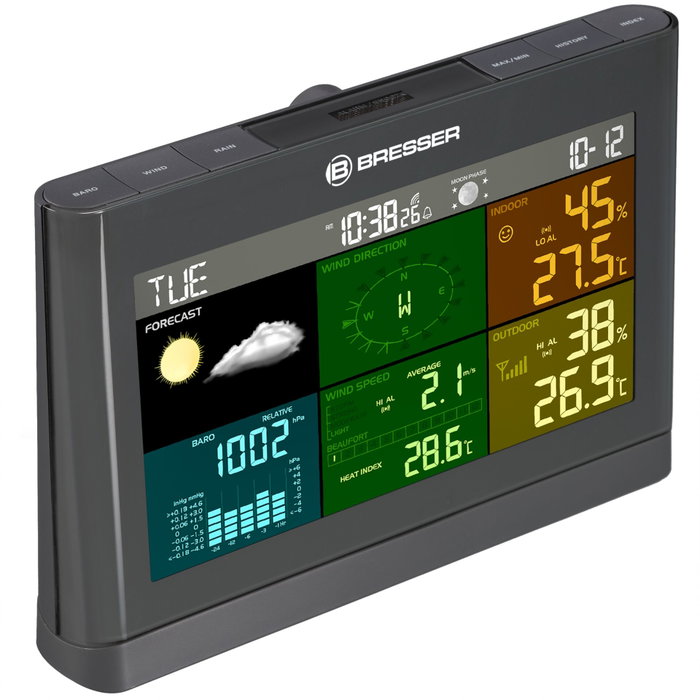 Bresser Wetter Center 5-in-1 Comfort Grey
