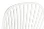 DKD Home Decor Taburete PP Metal Blanco Pack de 4