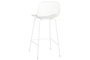 DKD Home Decor Taburete PP Metal Blanco Pack de 4
