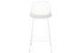 DKD Home Decor Taburete PP Metal Blanco Pack de 4