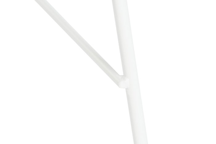 DKD Home Decor Taburete PP Metal Blanco Pack de 4
