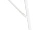 DKD Home Decor Taburete PP Metal Blanco Pack de 4