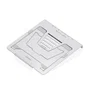 Aisens Soporte de Sobremesa Ajustable con Docking USB-C 7 en 1, Gris