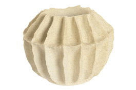 DKD Home Decor Jarrón de Resina Rugoso Crudo Waterproof