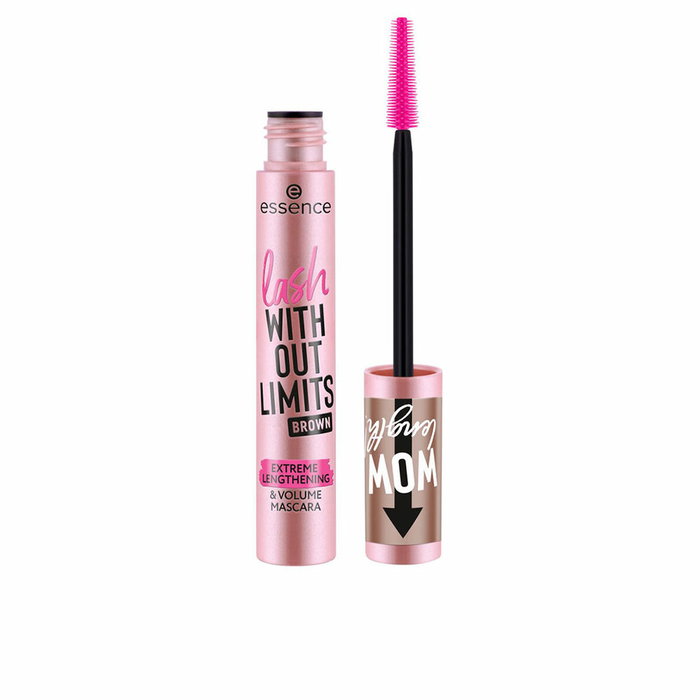 Essence LASH WITH OUT LIMITS extreme lengthening & volume 02-brown Essence LASH WITH OUT LIMITS extreme lengthening & volume 02-brown