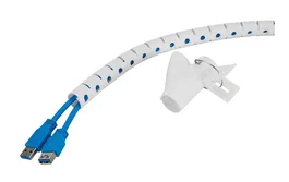 Neomounts ads06-141wh organizador de cables escritorio pasacables blanco 1 pieza(s)