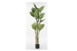 DKD Home Decor Árbol Artificial Monstera Verde 75x75x180 cm