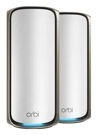 NETGEAR Orbi 970 Series WiFi 7 Mesh System, 2 piezas, Blanco
