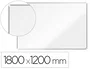 NOBO Pizarra blanca magnética Premium Plus con marco de aluminio 180x120 cm