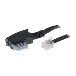 S-Impuls Cable TAE-N a Western 6/6 para Philips y Panasonic 3m