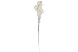 DKD Home Decor Flor Blanco Eva 8 x 103 x 20 cm (6 Unidades)