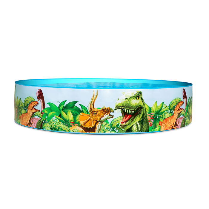 Bestway Piscina Rigida Infantil PVC Dinosaurios 244x46 cm +3 Años Jardin 55001