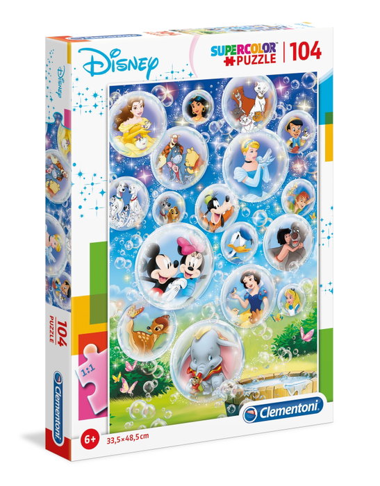 Clementoni Puzzle Disney Classic 104 piezas SuperColor