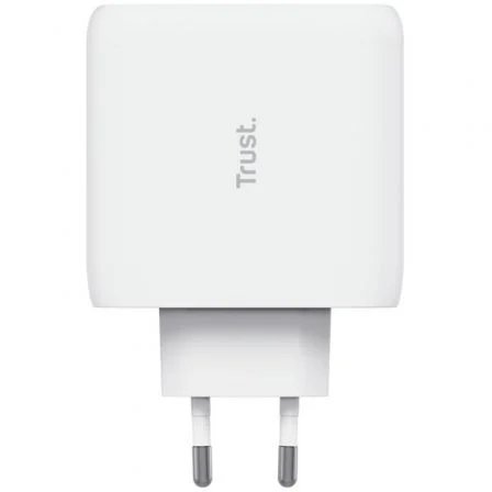 Trust Cargador de Pared Maxo 65W 2 Puertos USB Tipo-C 65W