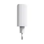 Trust Maxo Cargador de Pared USB-C Doble 65W con Carga Rápida PD 3.0, Protección Sobrecarga/Sobrecorriente, Blanco, Enchufe EU