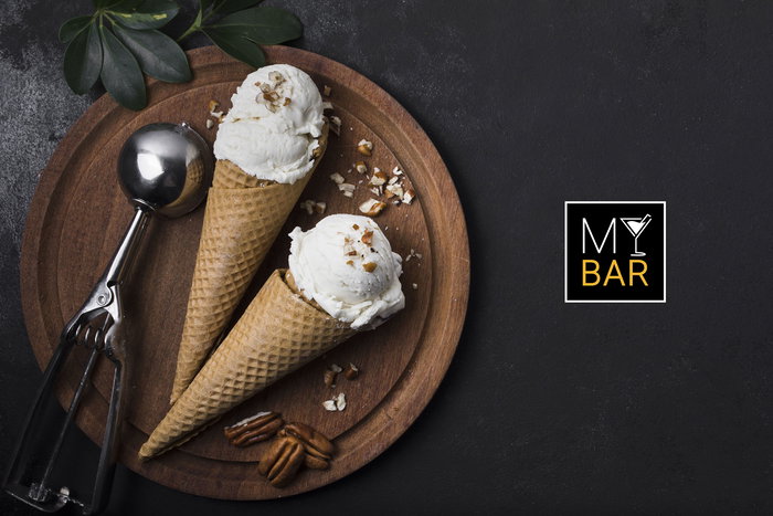 My Bar Cuchara Helado 22 cm Inoxidable (12 Unidades)