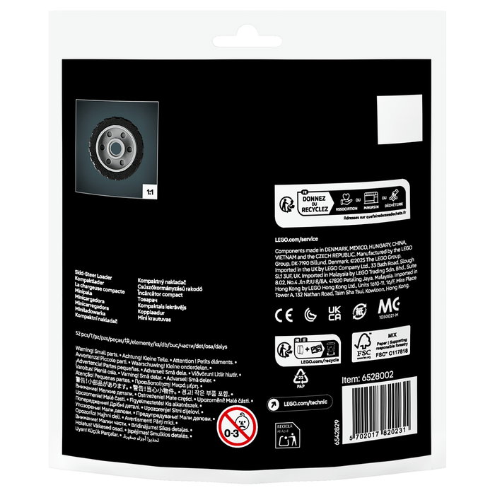 LEGO 30710 Technic Minicargadora, Juego Construcción 52 Piezas, 7+ Años