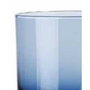 DKD Home Decor Copa Basicos Stripes Garbo Cristal Azul 6 x 18.4 x 6 cm Set de 6 Piezas 160ml