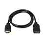 Cable Alargador HDMI Nanocable 10.15.1003/ HDMI Macho - HDMI Hembra/ 3m/ Negro