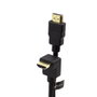 Phoenix technologies Cable HDMI 2.0 Macho Macho con Conector a 90 Grados de 1.8 Metros para 4K Ultra HD 3840x2160 con Ethernet y Audio Hasta 1536 kHz