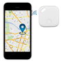 Be Mix Rastreador/Localizador Blanco Compatible con Apple Find My