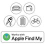Be Mix Rastreador/Localizador Blanco Compatible con Apple Find My