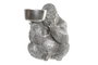 DKD Home Decor Figura de Gorila Plateada en Resina