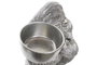 DKD Home Decor Figura de Gorila Plateada en Resina
