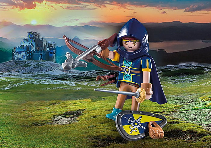 Playmobil Novelmore Gwynn Con Equipo Ballesta Escudo Y EstOque Para Niños A Partir De 4 Años 14 Piezas