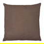 Cojín Chocolate Algodón-Poliéster 55 X 55 cm